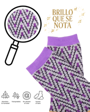 Calcetines "ZigPop Glitter" - Pack de 5 pares