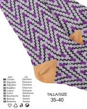 Calcetines "ZigPop Glitter" - Pack de 5 pares
