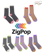Calcetines "ZigPop Glitter" - Pack de 5 pares