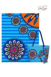 Mandala Acuático – Pareo + Bolso Tote