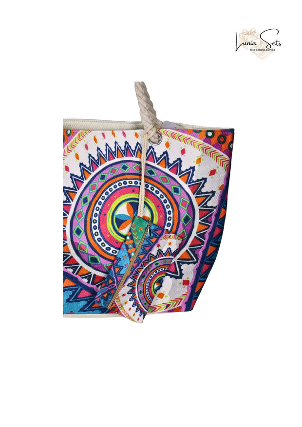 Boho Mandala – Pareo y Bolso Tote