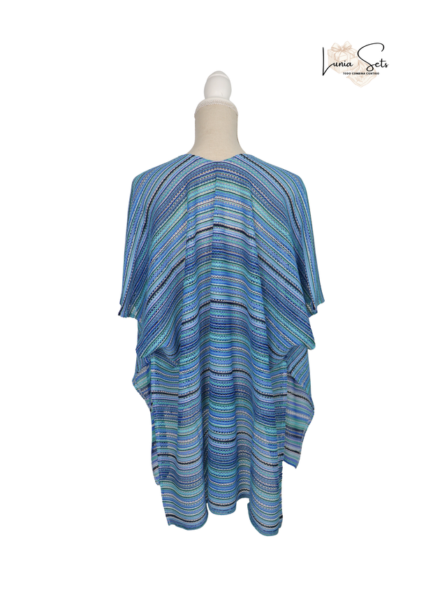 Brisa Marina – Vestido de Rayas Coloridas
