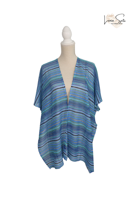 Brisa Marina – Vestido de Rayas Coloridas