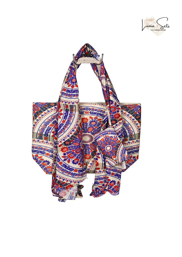 Mediterráneo – Pareo + Bolso Tote