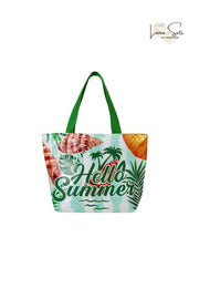 “Hello Summer” – Toalla de Playa + Bolso impermeable