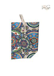 Boho Mandala Azul – Pareo + Bolso Tote