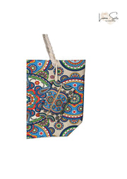 Boho Mandala Azul – Pareo + Bolso Tote