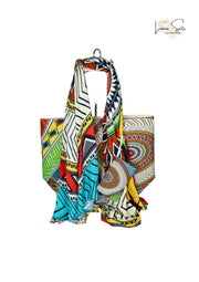 Mandala Vibrante: Pareó y Bolso de Playa