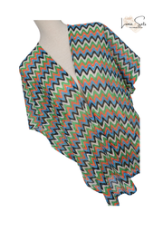 Ritmo Jungle – Vestido de Rayas Zigzag