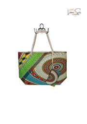 Mandala Vibrante: Pareó y Bolso de Playa