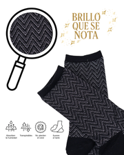 Calcetines "WaveGlow Glitter" - Pack de 5 pares