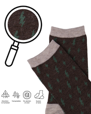 Calcetines "VerdeCalma" - Pack de 5 pares