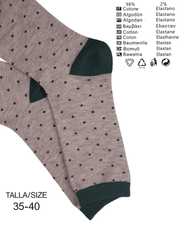 Calcetines "VerdeCalma" - Pack de 5 pares