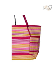 Rayas Tropicales – Pareo + Bolso Tote