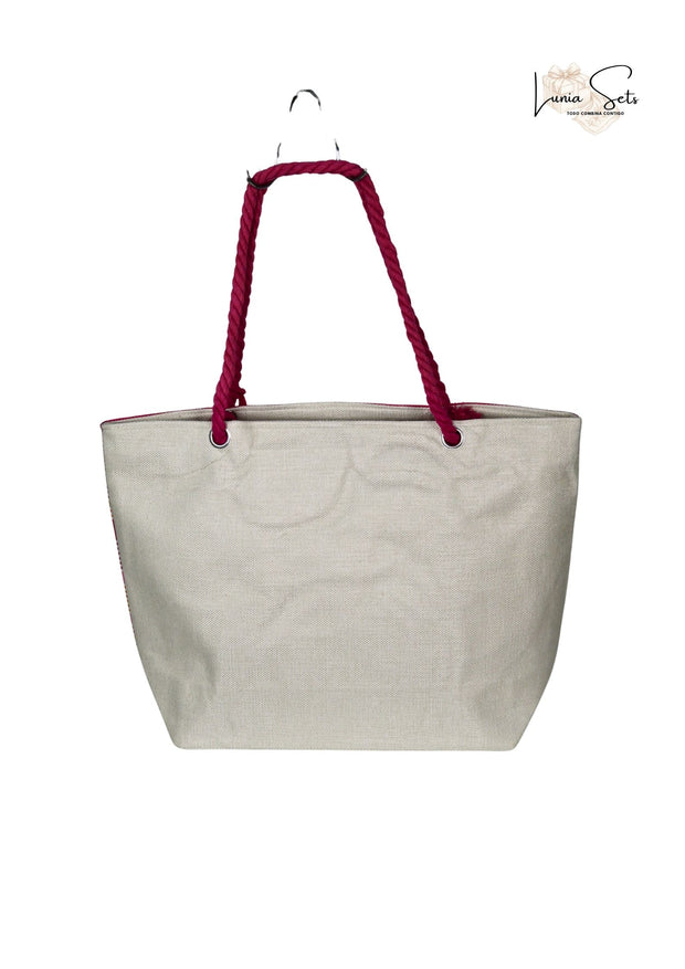 Rayas Tropicales – Pareo + Bolso Tote