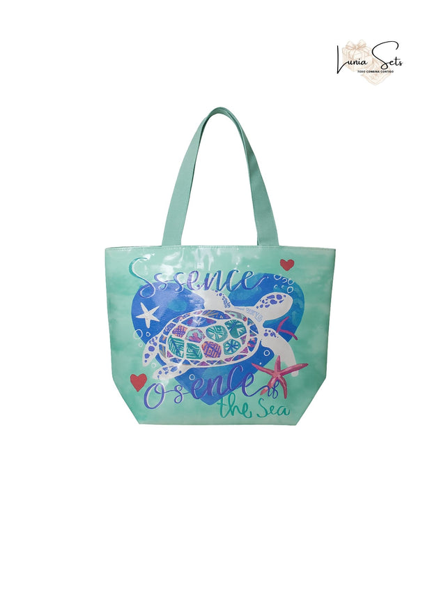 “Esencia Marina” – Toalla de Playa + Bolso impermeable