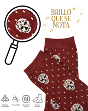 Calcetines "Oro Oscuro Glitter" - Pack de 5 pares