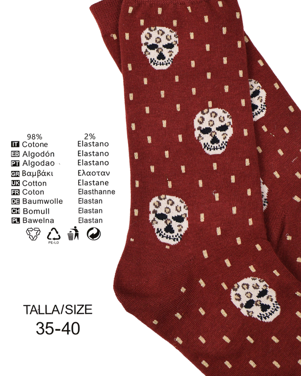 Calcetines "Oro Oscuro Glitter" - Pack de 5 pares