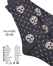 Calcetines "Oro Oscuro Glitter" - Pack de 5 pares