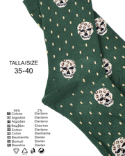 Calcetines "Oro Oscuro Glitter" - Pack de 5 pares