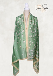 Flor de Nieve – Verde Almendra