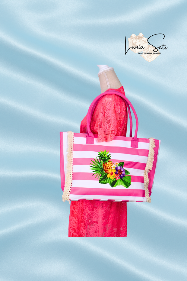 Piña Tropical — Pack bolso y salida de playa