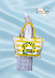 Limonada Amalfi — Pack bolso y salida de playa