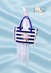 Marinera Rosa — Pack bolso y salida de playa