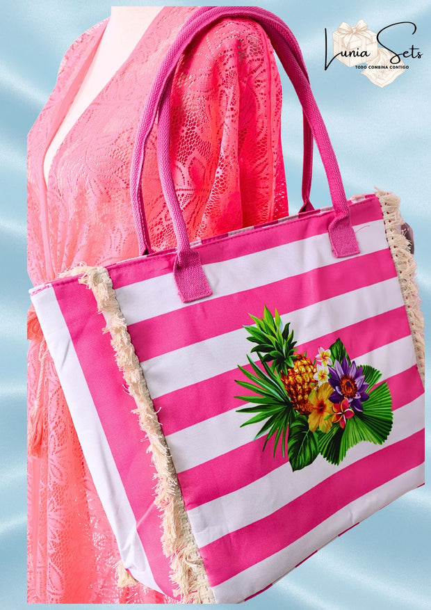 Piña Tropical — Pack bolso y salida de playa