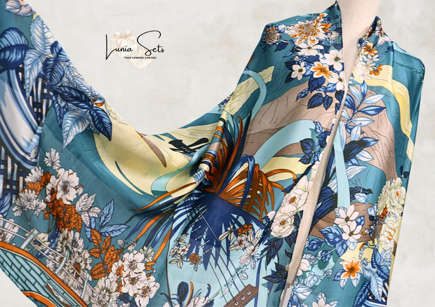 Sueño Oriental – Azul Profundo